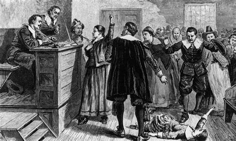 Witch hunt in colonial williamsburg